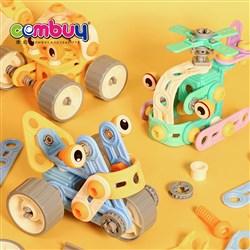 CB866052 CB866053 CB866055 - Assembly soft building blocks vehicle toys DIY items for kids